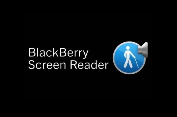 Считыватель экрана BlackBerry