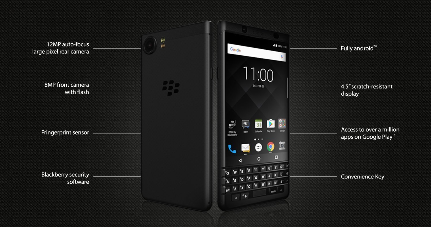 10 причин купить BlackBerry KEYone