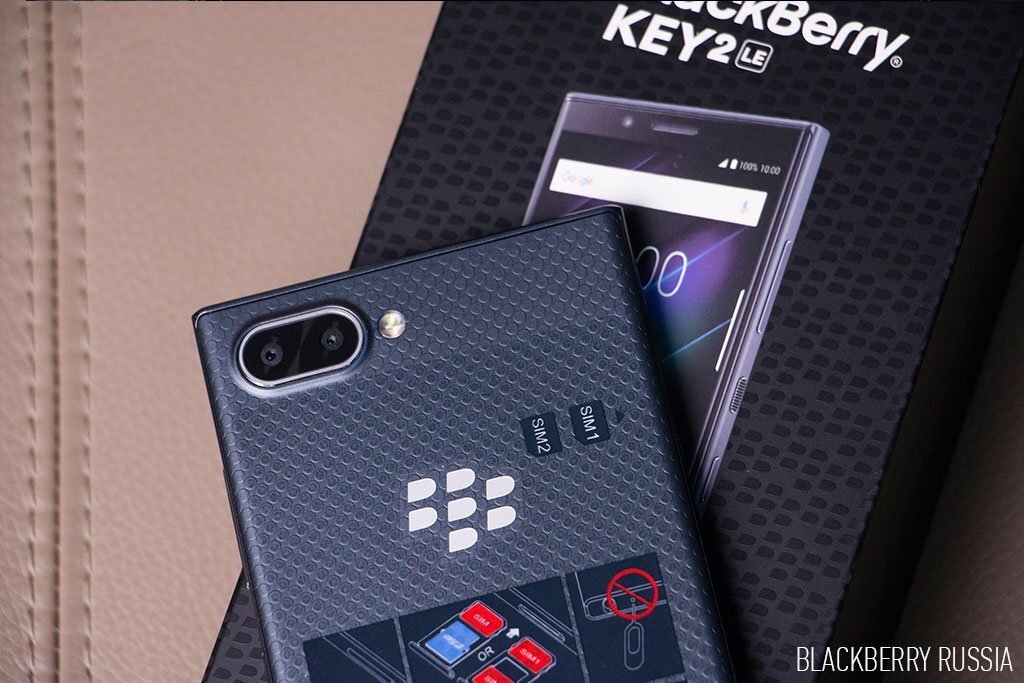 Модификации и частоты BlackBerry KEY2 LE